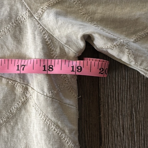 Soft Surroundings Brinley Linen Cotton Button Shirt - Picture 9 of 10